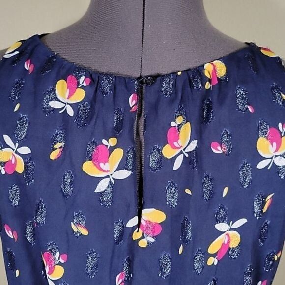 Maison Jules Halter Hi-Lo Mini Dress Sz S - Picture 5 of 12